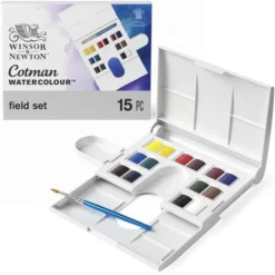 Winsor & Newton Cotman Compact Watercolour Set 8 Winsor & Newton Cotman Compact Watercolour Set -Golden || Pebeo || Daler-Rowney Sales Store Winsor26amp3BNewtonCotmanCompactWatercolourSet 2