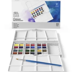 Winsor & Newton Cotman Painting Box Plus Set 11 Winsor & Newton Cotman Painting Box Plus Set -Golden || Pebeo || Daler-Rowney Sales Store Winsor26amp3BNewtonCotmanPaintingBoxPlusSet 5