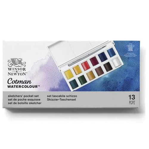 Winsor & Newton Cotman Pocket Watercolour Box 3 Winsor & Newton Cotman Pocket Watercolour Box - Image 3