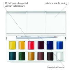 Winsor & Newton Cotman Pocket Watercolour Box 10 Winsor & Newton Cotman Pocket Watercolour Box -Golden || Pebeo || Daler-Rowney Sales Store Winsor26amp3BNewtonCotmanPocketWatercolourBox 4