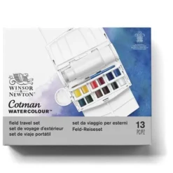 Winsor & Newton Cotman Water Colours Field Box -Golden || Pebeo || Daler-Rowney Sales Store Winsor26amp3BNewtonCotmanWaterColoursFieldBox 3