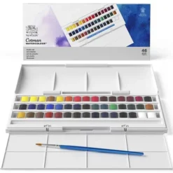 Winsor & Newton Cotman Watercolour Studio Set 11 Winsor & Newton Cotman Watercolour Studio Set -Golden || Pebeo || Daler-Rowney Sales Store Winsor26amp3BNewtonCotmanWatercolourStudioSet 5