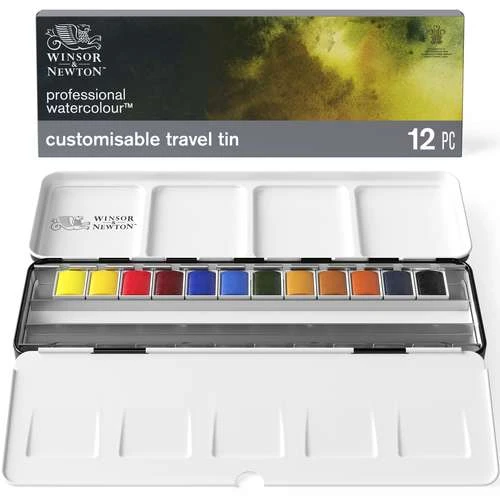 Winsor & Newton Professional Watercolour Black Box 1 Winsor & Newton Professional Watercolour Black Box