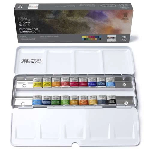 Winsor & Newton Professional Watercolour Travel Set 1 Winsor & Newton Professional Watercolour Travel Set