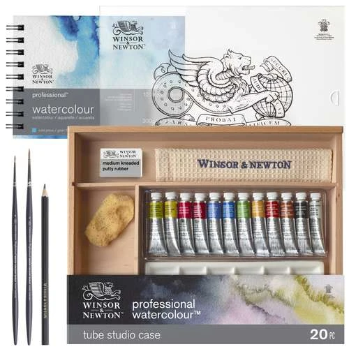 Winsor & Newton Professional Watercolour Tube Studio Case 2 Winsor & Newton Professional Watercolour Tube Studio Case - Image 2