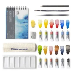 Winsor & Newton Professional Watercolour Tube Studio Case 5 Winsor & Newton Professional Watercolour Tube Studio Case -Golden || Pebeo || Daler-Rowney Sales Store Winsor26amp3BNewtonProfessionalWatercolourTubeStudioCase 2