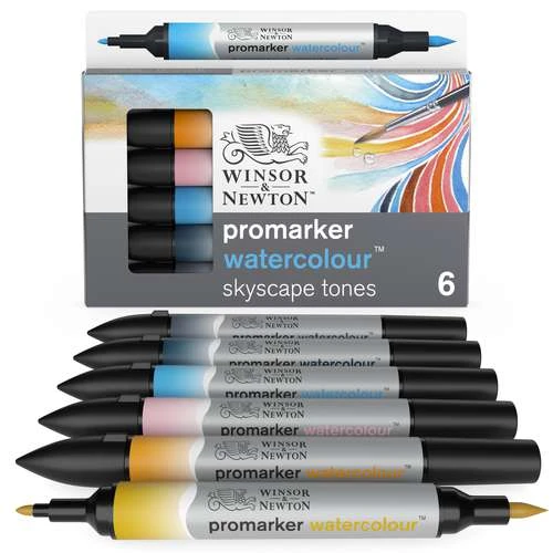 Winsor & Newton Watercolour Marker Themed Tones Sets 4 Winsor & Newton Watercolour Marker Themed Tones Sets - Image 4